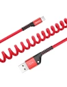 Wholesale Baseus Spring Lightning Cable 1m 2A Red - BSU352RED - {ean13} - Hurt