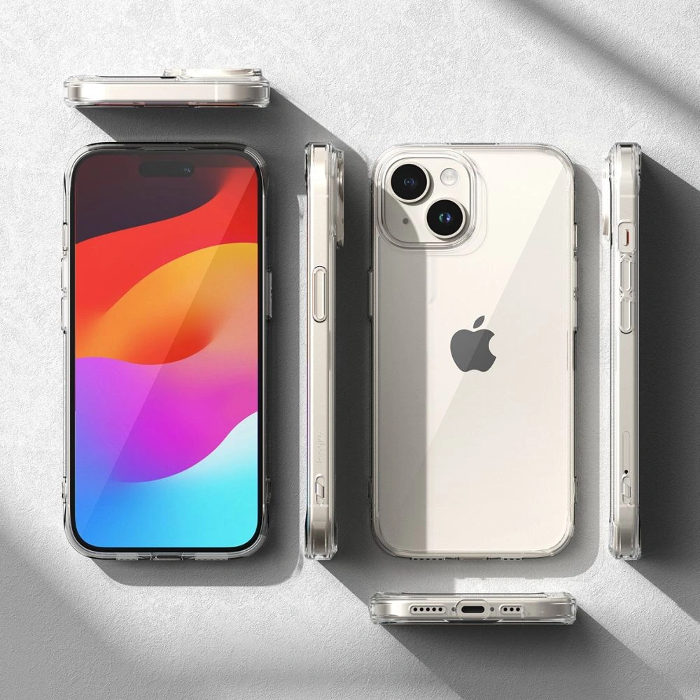 Hurtownia GSM - Etui Ringke Fusion Apple iPhone 15 Plus / 14 Plus Clear - RGK1855 - {ean13} - Hurt