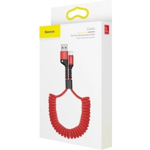 Baseus Spring Lightning Cable 1m 2A Red