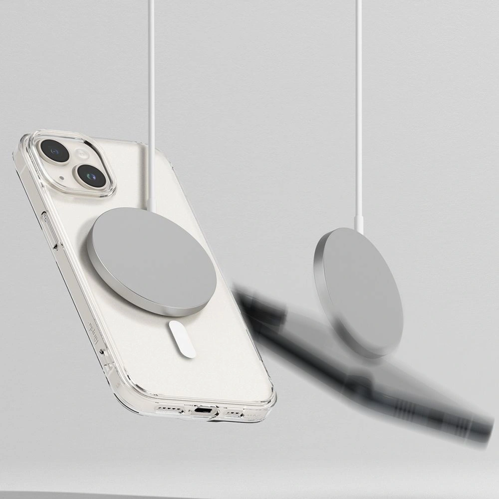 Hurtownia GSM - Etui Ringke Fusion Magnetic MagSafe Apple iPhone 15 Plus / 14 Plus Matný Čirý - RGK1856 - {ean13} - Hurt