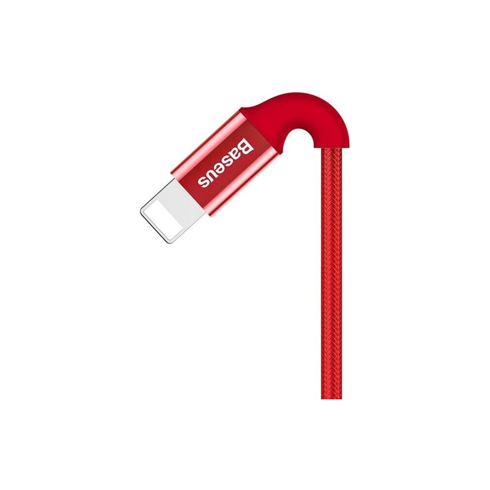 Hurtownia GSM - Kabel Lightning Baseus z podświetlanym złączem 1m (czerwony) - BSU353RED - {ean13} - Hurt