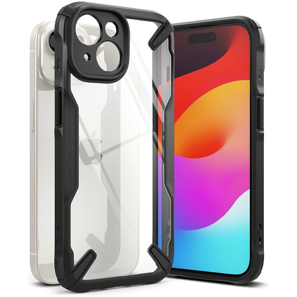 Hurtownia GSM - Etui Ringke Fusion-X Apple iPhone 15 Fekete - RGK1860 - {ean13} - Hurt