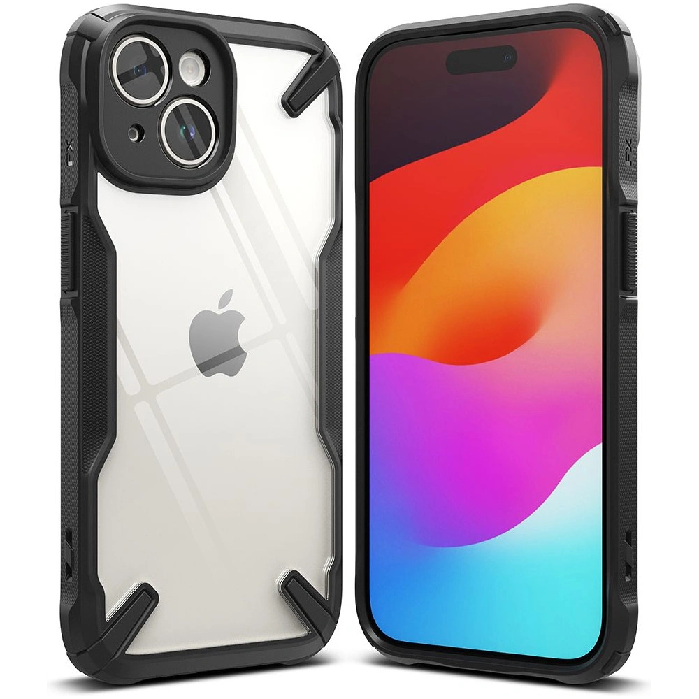 Hurtownia GSM - Etui Ringke Fusion-X Apple iPhone 15 Fekete - RGK1860 - {ean13} - Hurt