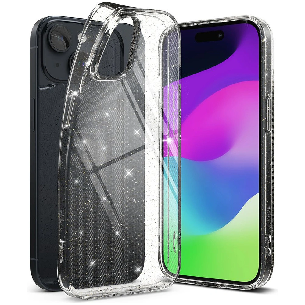 Hurtownia GSM - Case Ringke Air Apple iPhone 15 Glitter Clear - RGK1862 - {ean13} - Hurt
