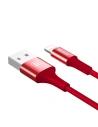 Hurtownia GSM - Kabel Lightning Baseus z podświetlanym złączem 1m (czerwony) - BSU353RED - {ean13} - Hurt
