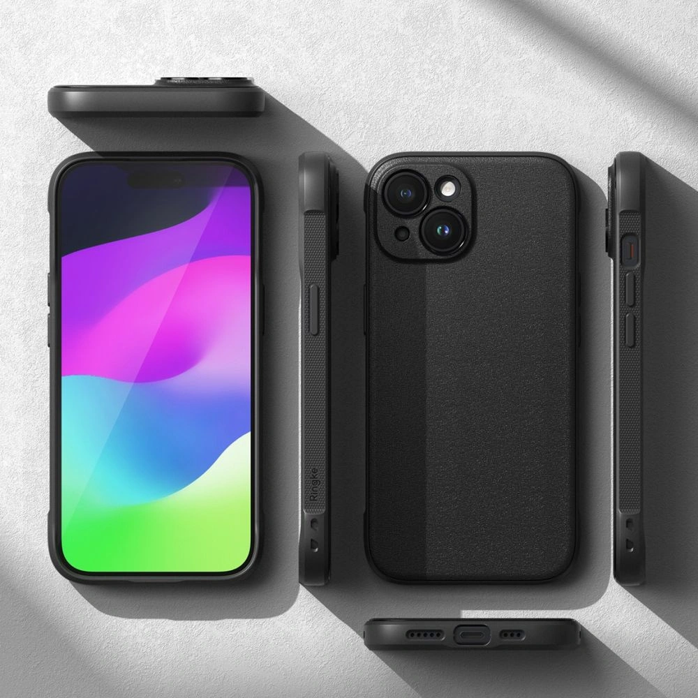 Hurtownia GSM - Etui Ringke Onyx Apple iPhone 15 Negru - RGK1863 - {ean13} - Hurt