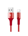 Hurtownia GSM - Kabel Lightning Baseus z podświetlanym złączem 1m (czerwony) - BSU353RED - {ean13} - Hurt