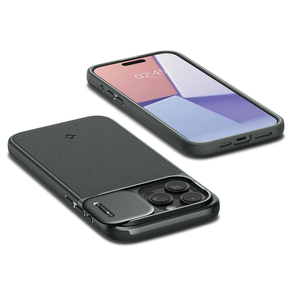 Hurtownia GSM - Case Spigen Optik Armor Mag MagSafe Apple iPhone 15 Pro Max Abyss Green - SPN2965 - {ean13} - Hurt