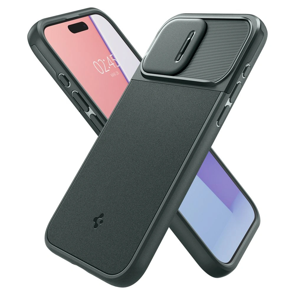 Hurtownia GSM - Case Spigen Optik Armor Mag MagSafe Apple iPhone 15 Pro Max Abyss Green - SPN2965 - {ean13} - Hurt