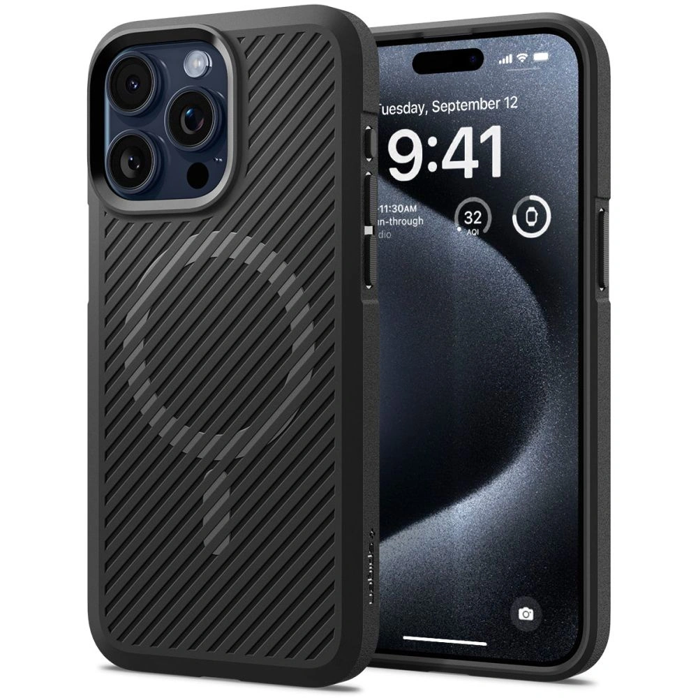 Hurtownia GSM - Etui Spigen Core Armor Mag MagSafe Apple iPhone 15 Pro Max Matná Černá - SPN2967 - {ean13} - Hurt