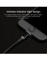 Hurtownia GSM - Kabel Lightning Baseus s podsvíceným konektorem 1m (červený) - BSU353RED - {ean13} - Hurt
