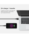 Hurtownia GSM - Kabel Lightning Baseus z podświetlanym złączem 1m (czerwony) - BSU353RED - {ean13} - Hurt