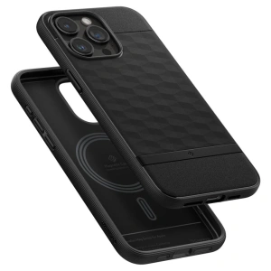 Hurtownia GSM - Etui Caseology Parallax Mag MagSafe Apple iPhone 15 Pro Max Negru Mat - SPN2968 - {ean13} - Hurt