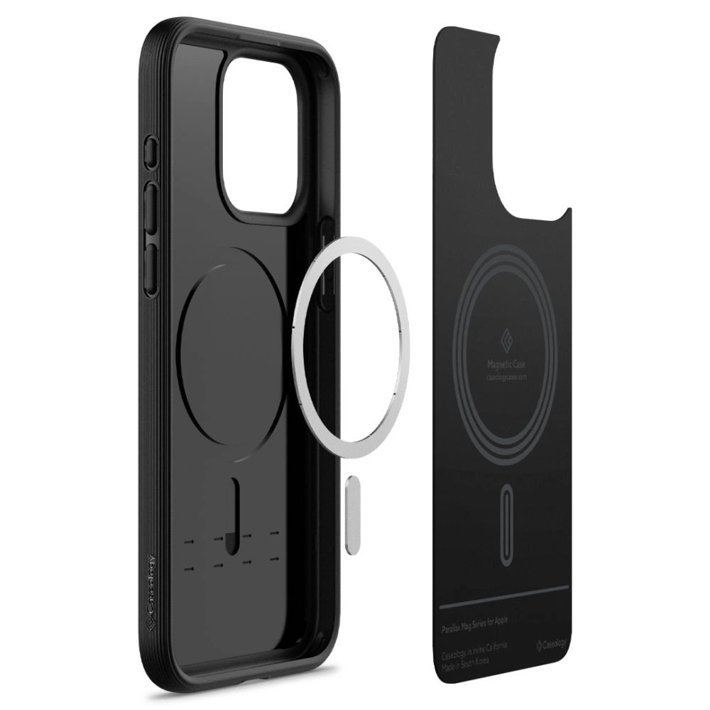 Hurtownia GSM - Etui Caseology Parallax Mag MagSafe Apple iPhone 15 Pro Max Matná černá - SPN2968 - {ean13} - Hurt