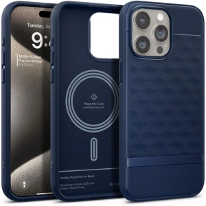 Hurtownia GSM - Etui Caseology Parallax Mag MagSafe Apple iPhone 15 Pro Max Albastru de Miez - SPN2969 - {ean13} - Hurt