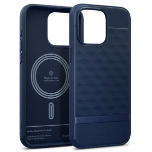 Hurtownia GSM - Etui Caseology Parallax Mag MagSafe Apple iPhone 15 Pro Max Albastru de Miez - SPN2969 - {ean13} - Hurt