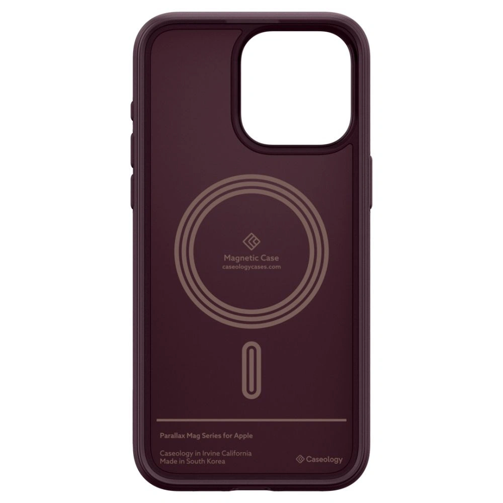 Hurtownia GSM - Etui Caseology Parallax Mag MagSafe Apple iPhone 15 Pro Max Burgundské - SPN2970 - {ean13} - Hurt