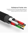Hurtownia GSM - Kabel Lightning Baseus z podświetlanym złączem 1m (czerwony) - BSU353RED - {ean13} - Hurt