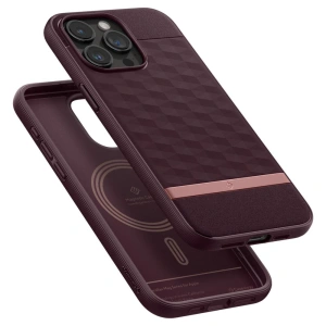Hurtownia GSM - Etui Caseology Parallax Mag MagSafe Apple iPhone 15 Pro Max Burgundy - SPN2970 - {ean13} - Hurt