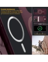 Hurtownia GSM - Etui Caseology Parallax Mag MagSafe Apple iPhone 15 Pro Max Burgundské - SPN2970 - {ean13} - Hurt