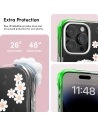 Wholesale Spigen Cyrill Cecile Mag MagSafe Apple iPhone 15 Pro Max White Daisy - SPN2971 - {ean13} - Hurt