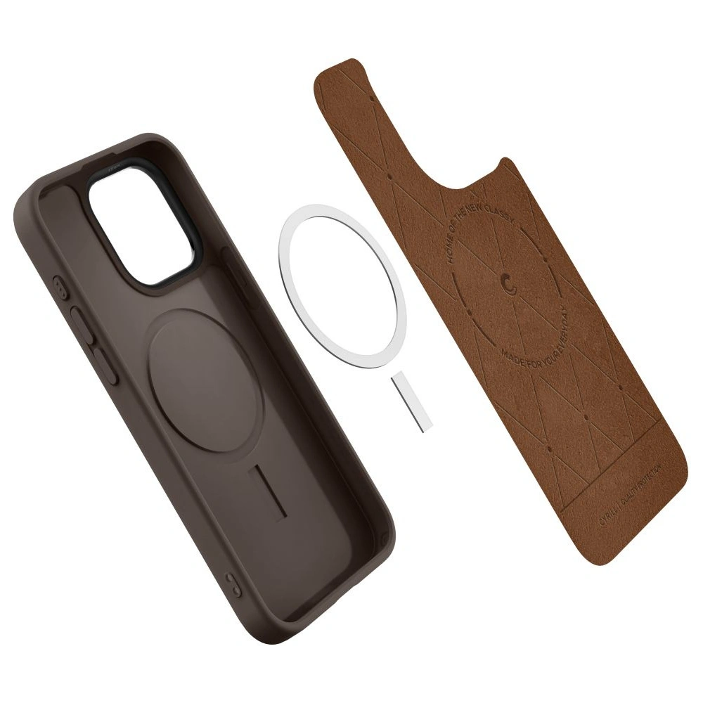 Case Spigen Cyrill Kajuk Mag MagSafe Apple iPhone 15 Pro Sattelbraun
