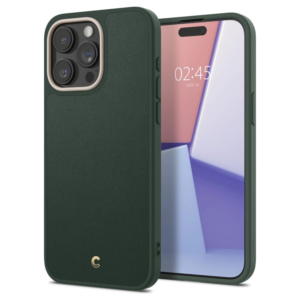Hurtownia GSM - Case Spigen Cyrill Kajuk Mag MagSafe Apple iPhone 15 Pro Waldgrün - SPN2973 - {ean13} - Hurt