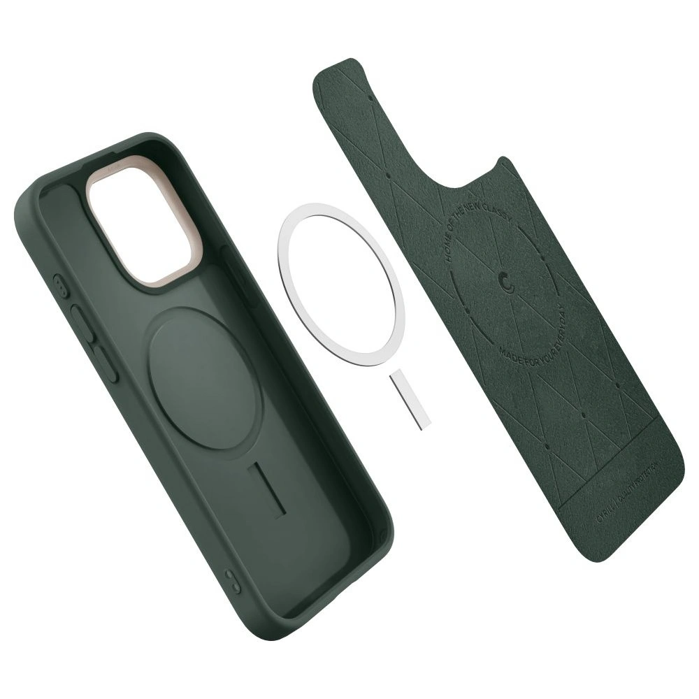Hurtownia GSM - Case Spigen Cyrill Kajuk Mag MagSafe Apple iPhone 15 Pro Waldgrün - SPN2973 - {ean13} - Hurt