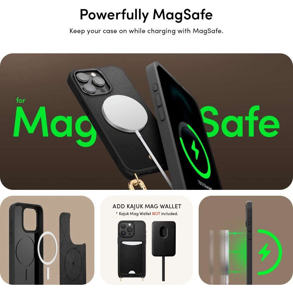 Hurtownia GSM - Etui Spigen Cyrill Classic Charm Mag MagSafe Apple iPhone 15 Pro Fekete - SPN2974 - {ean13} - Hurt
