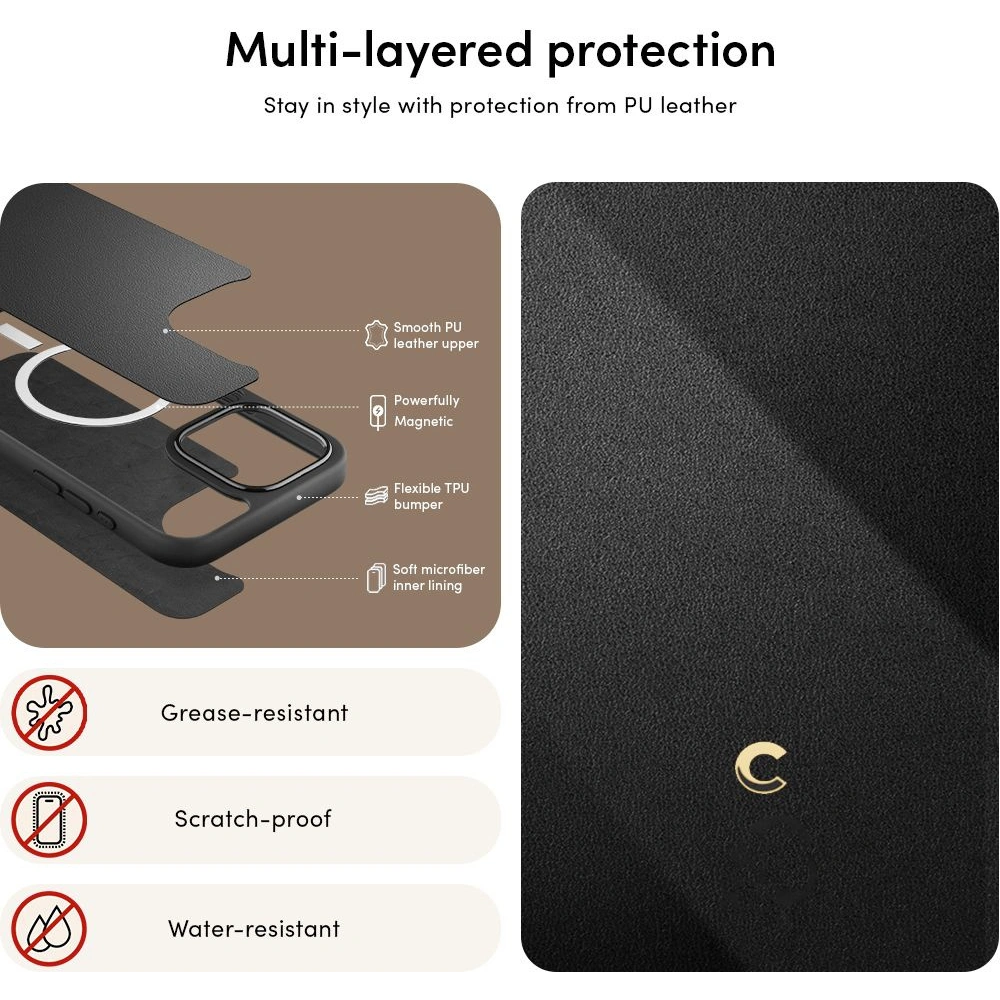 Hurtownia GSM - Etui Spigen Cyrill Classic Charm Mag MagSafe Apple iPhone 15 Pro černé - SPN2974 - {ean13} - Hurt
