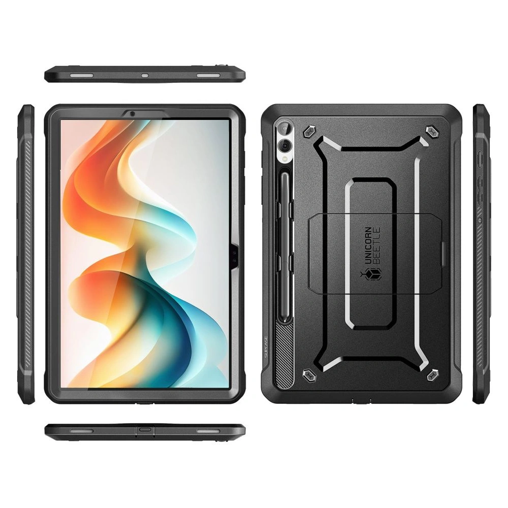 Hurtownia GSM - Etui Supcase Unicorn Beetle Pro Samsung Galaxy Tab S9+ Plus 12.4 Černé - SPC400 - {ean13} - Hurt