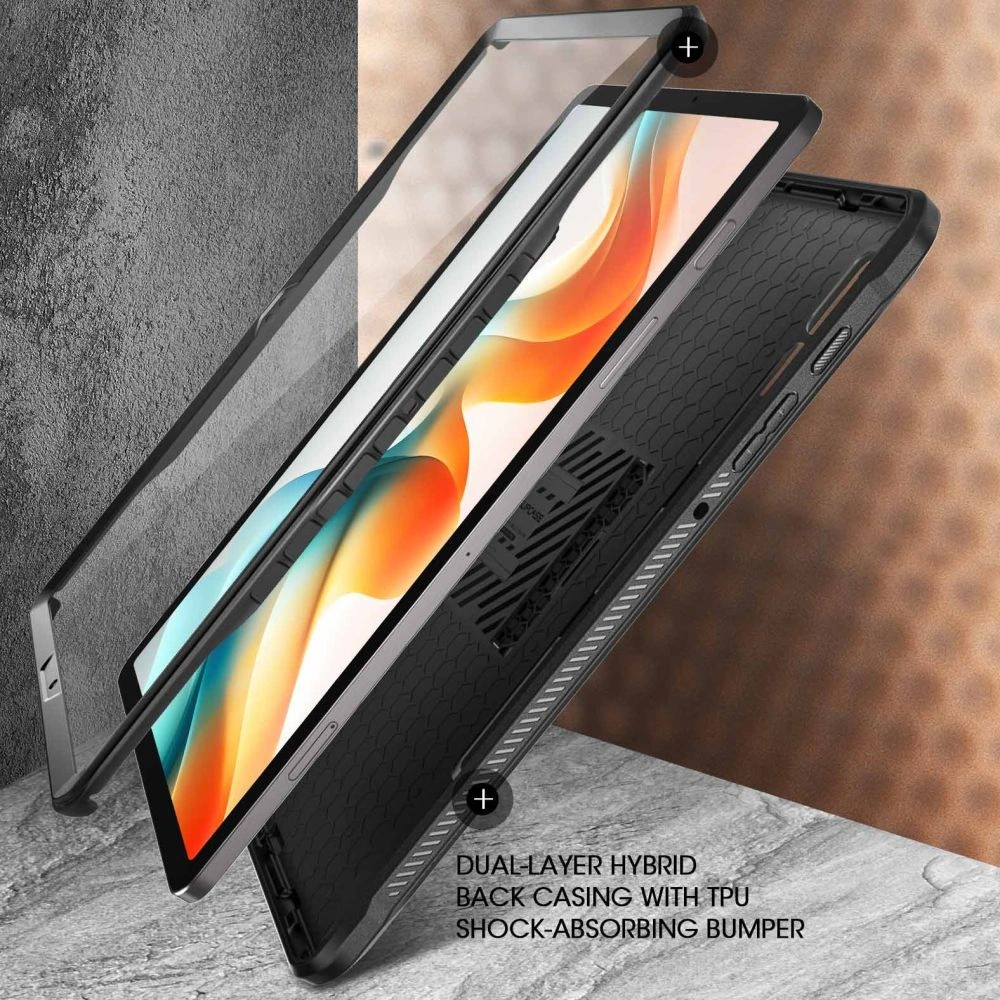 Hurtownia GSM - Etui Supcase Unicorn Beetle Pro Samsung Galaxy Tab S9+ Plus 12.4 Černé - SPC400 - {ean13} - Hurt