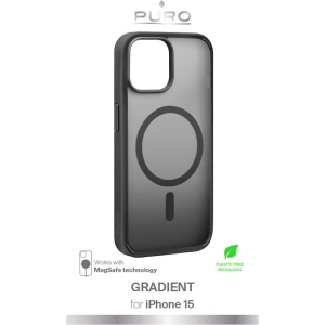 Hurtownia GSM - Case PURO GRADIENT MAG Apple iPhone 15 MagSafe (Schwarz) - PUR764 - {ean13} - Hurt