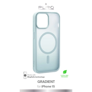 Hurtownia GSM - Case PURO GRADIENT MAG Apple iPhone 15 MagSafe (Hellgrün) - PUR765 - {ean13} - Hurt