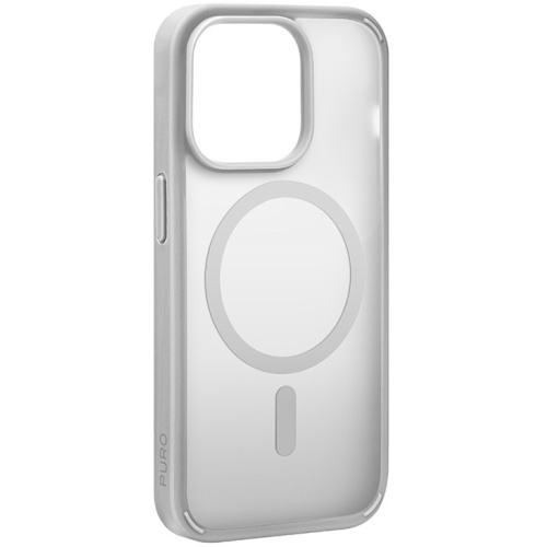 Puro Distributor - 8018417455896 - PUR770 - PURO GRADIENT MAG Apple iPhone 15 Pro MagSafe (Silver) - B2B homescreen