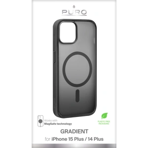 Hurtownia GSM - Case PURO GRADIENT MAG Apple iPhone 15 Plus / 14 Plus MagSafe (Schwarz) - PUR772 - {ean13} - Hurt