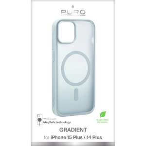 Hurtownia GSM - Case PURO GRADIENT MAG Apple iPhone 15 Plus / 14 Plus MagSafe (Hellgrün) - PUR773 - {ean13} - Hurt