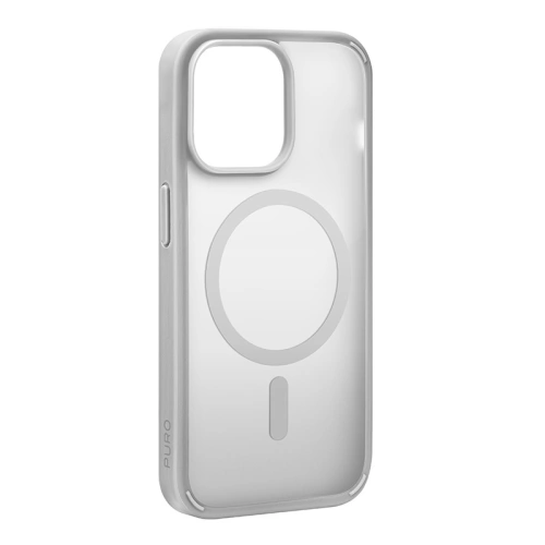 Etui PURO GRADIENT MAG Apple iPhone 15 Pro Max MagSafe (Silver)