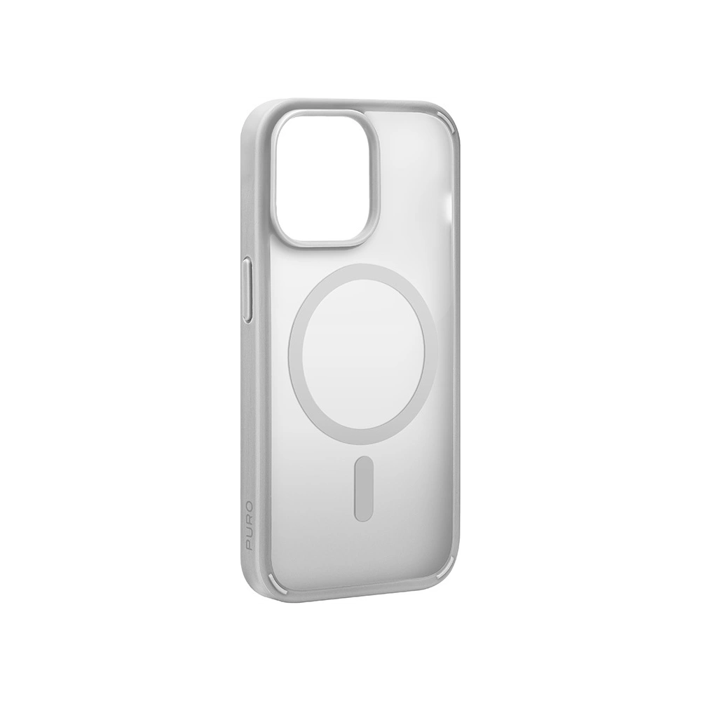 Hurtownia GSM - Case PURO GRADIENT MAG Apple iPhone 15 Pro Max MagSafe (Silber) - PUR777 - {ean13} - Hurt