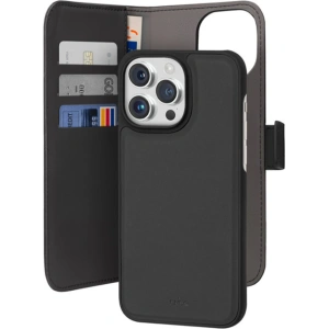 Hurtownia GSM - Case PURO Wallet Detachable 2w1 Apple iPhone 15 Pro Max (schwarz) - PUR778 - {ean13} - Hurt