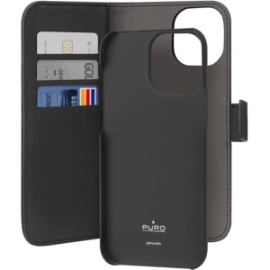 Hurtownia GSM - Case PURO Wallet Detachable 2w1 Apple iPhone 15 Pro Max (schwarz) - PUR778 - {ean13} - Hurt