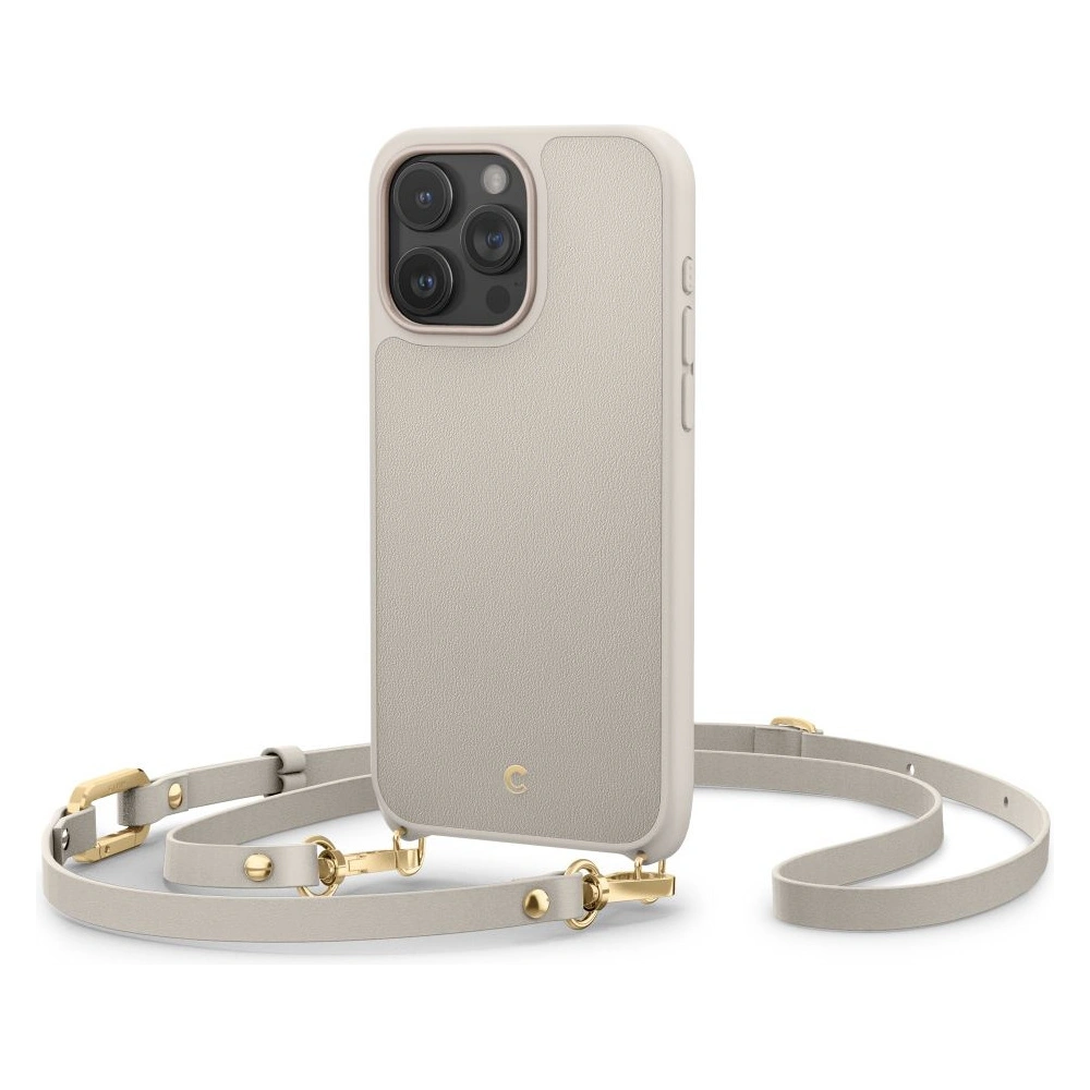 Hurtownia GSM - Etui Spigen Cyrill Classic Charm Mag MagSafe Apple iPhone 15 Pro Cremă - SPN2975 - {ean13} - Hurt