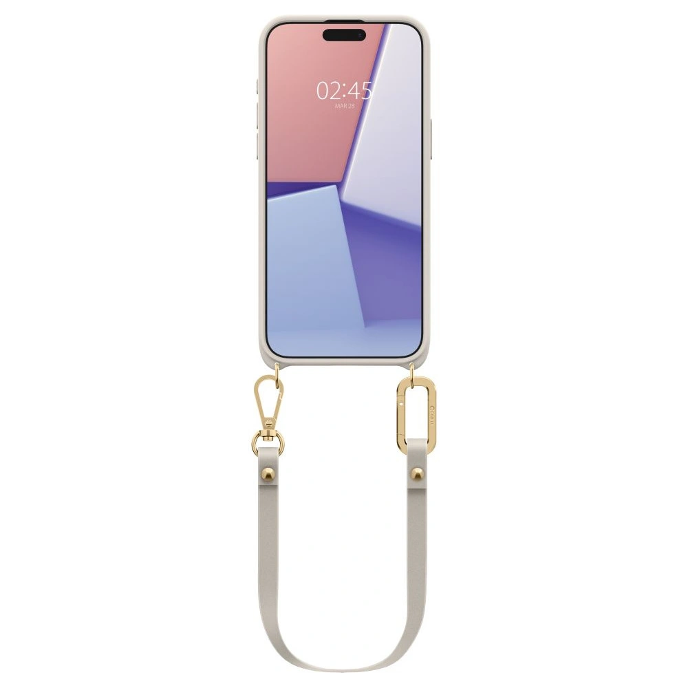 Hurtownia GSM - Etui Spigen Cyrill Classic Charm Mag MagSafe Apple iPhone 15 Pro Cremă - SPN2975 - {ean13} - Hurt