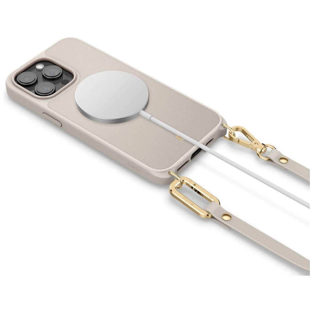 Hurtownia GSM - Etui Spigen Cyrill Classic Charm Mag MagSafe Apple iPhone 15 Pro Cremă - SPN2975 - {ean13} - Hurt