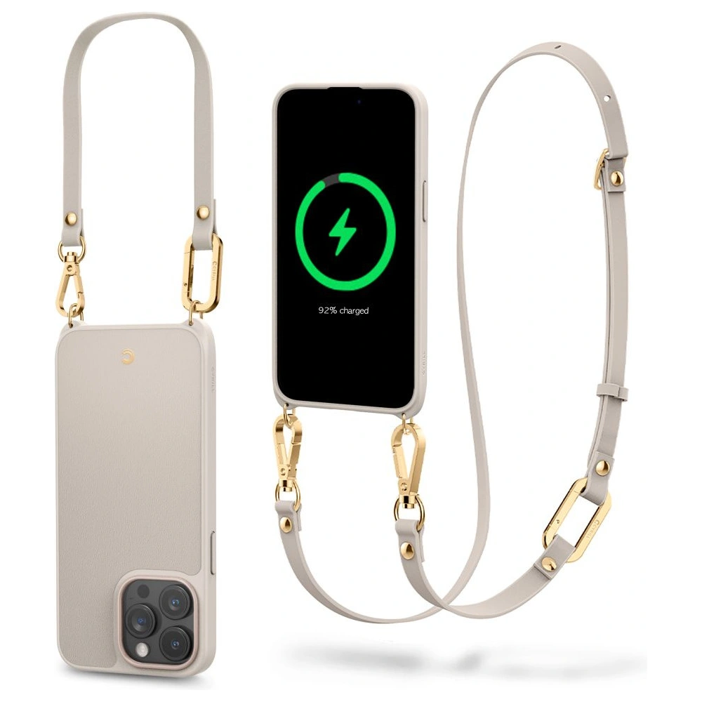 Hurtownia GSM - Case Spigen Cyrill Classic Charm Mag MagSafe Apple iPhone 15 Pro Creme - SPN2975 - {ean13} - Hurt