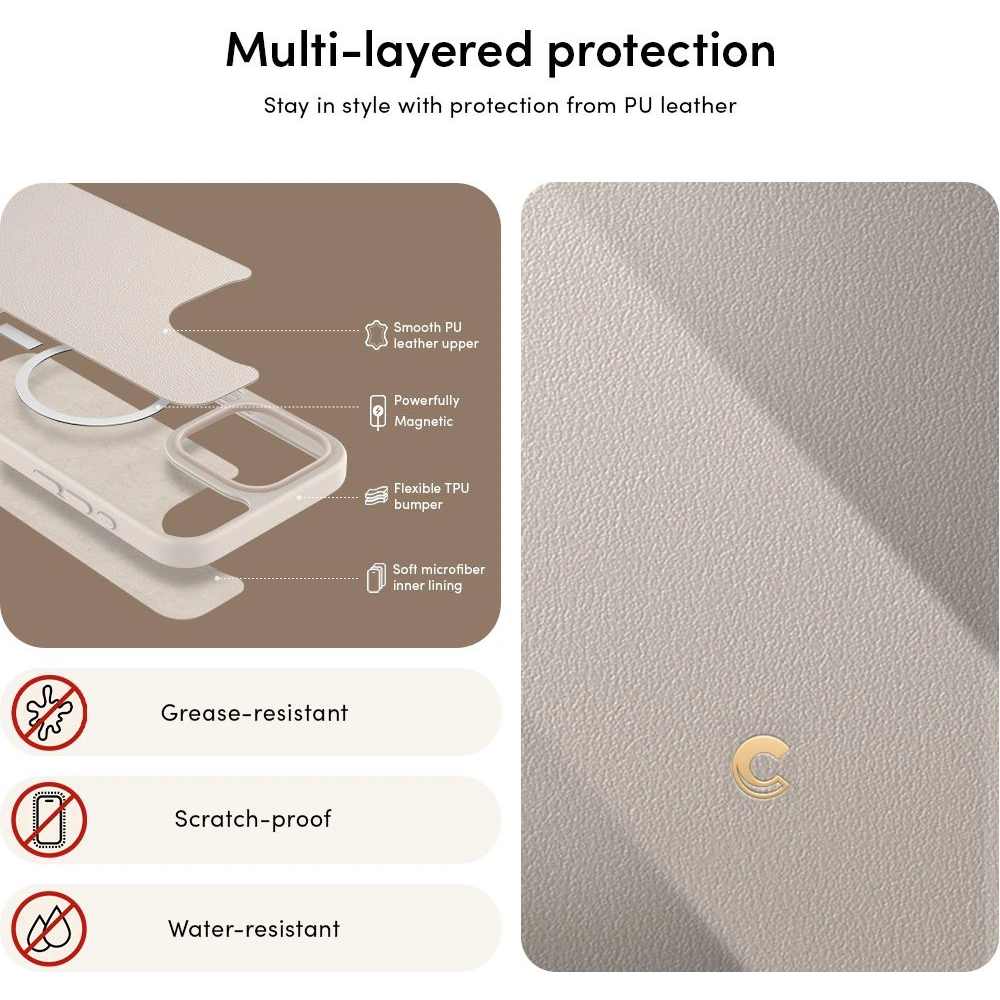 Hurtownia GSM - Case Spigen Cyrill Classic Charm Mag MagSafe Apple iPhone 15 Pro Creme - SPN2975 - {ean13} - Hurt