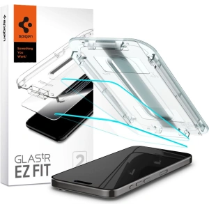 Szkło hartowane Spigen GLAS.tR ez Fit Apple iPhone 15 Pro Clear [2 PACK]