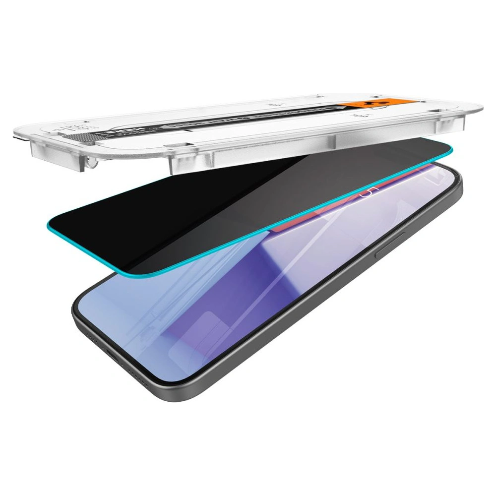 Hurtownia GSM - Gehärtetes Glas Spigen GLAS.tR ez Fit Apple iPhone 15 Pro Privacy [2 PACK] - SPN2978 - {ean13} - Hurt