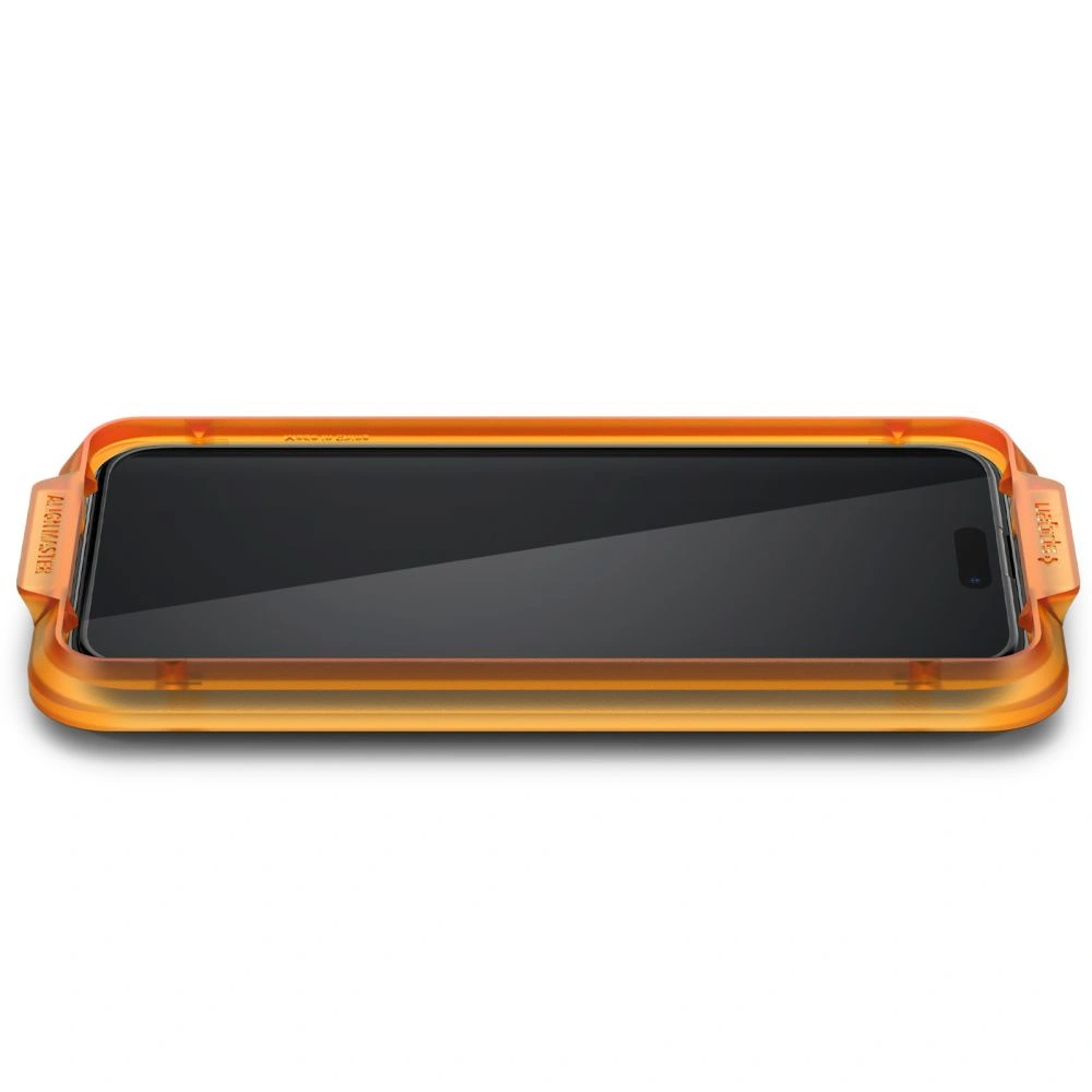 Hurtownia GSM - Gehärtetes Glas Spigen GLAS.tR AlignMaster FC Apple iPhone 15 Pro Max Schwarz [2 PACK] - SPN2982 - {ean13} - Hurt