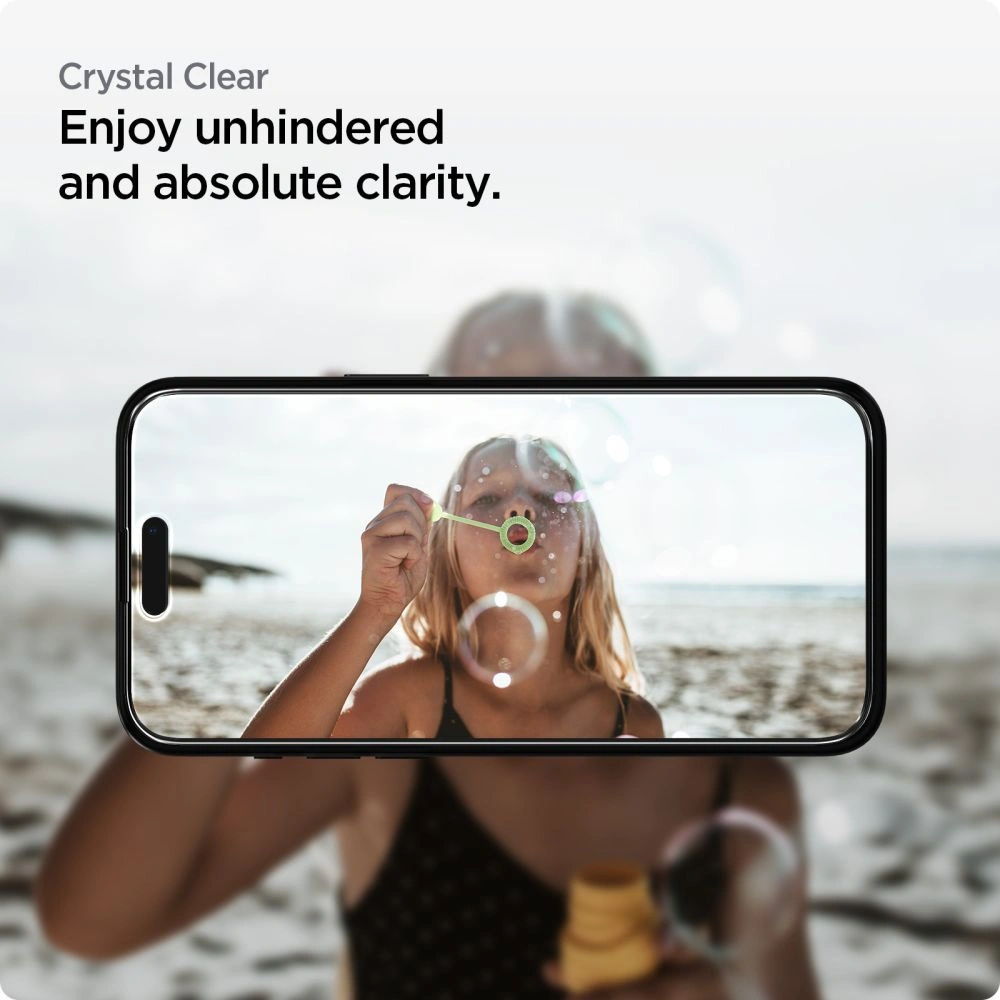 Hurtownia GSM - Sticlă călită Spigen GLAS.tR AlignMaster FC Apple iPhone 15 Pro Max Black [2 PACK] - SPN2982 - {ean13} - Hurt
